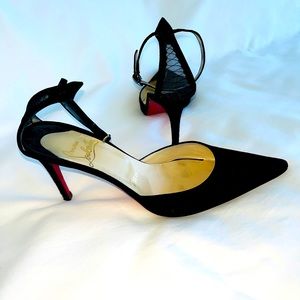 Christian Louboutin heels.